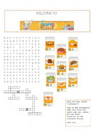 FOOD- CAFEMANIA PUZZLE