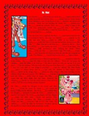 English Worksheet: Fairytale Candyland series 2 ( Mr. Mint)-Simple past