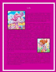 Fairytale Candyland series 3 ( Princess Lolly)-Simple past