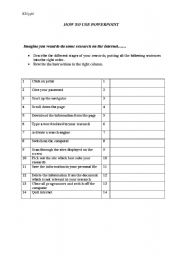 English Worksheet: POWERPOINT  PRESENTATION