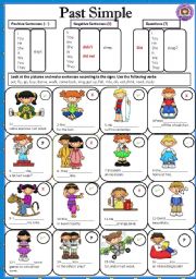 English Worksheet: PAST SIMPLE