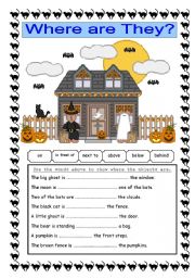 English Worksheet: Halloween