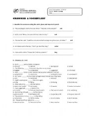 English Worksheet: REPORTED SPEECH II