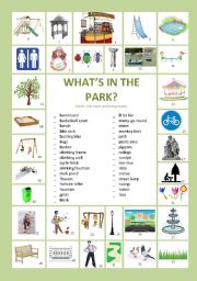 Whats in the park?