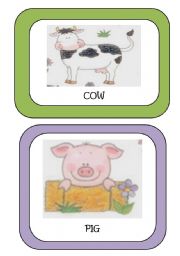 Farm Animals Flash-cards