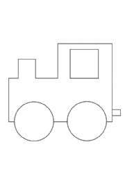 English Worksheet: Months train