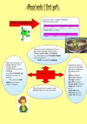 English Worksheet: phrasal verbs(I)