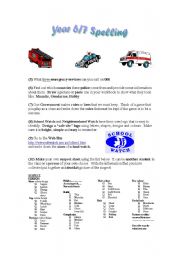 English Worksheet: Security word activity