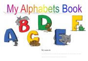 English Worksheet: alphabet book cover
