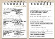 English Worksheet: Present Simple