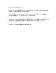 English Worksheet: ask and answer - AI