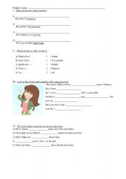 English worksheet: A nice review