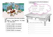 English Worksheet: there is/there are handout