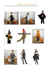 English Worksheet: Halloween quiz