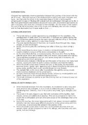 English worksheet: Summary of 