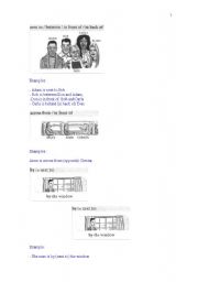 English Worksheet: preposition