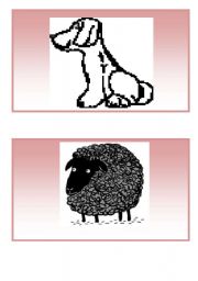 English Worksheet: 2nd Set of flashcards from Brown bear, brown bear what do you see?
