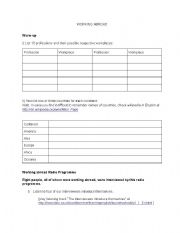 English Worksheet: Introductions