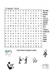 English Worksheet: Irregular verbs