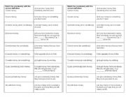 English Worksheet: Match The Definition
