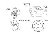 English Worksheet: TOYS