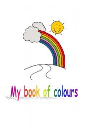 English Worksheet: My book of colours