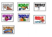 English Worksheet: Speaking/Matching Months and Days Game Cards *Fully Editable* 2 of 2