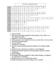 English worksheet: Difficult children test