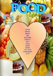 English Worksheet: food