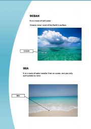 English Worksheet: Natural Landscapes 6