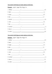 English worksheet: Feelings