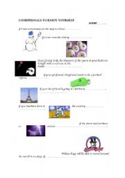 English Worksheet: Conditionals to enjoy yourself