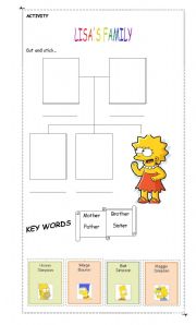 English worksheet: THE FAMILY