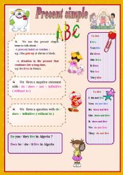 Present simple tense