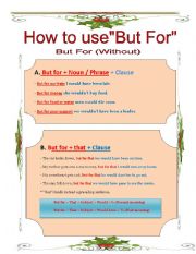 English Worksheet: How to use 