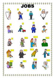 English Worksheet: JOBS