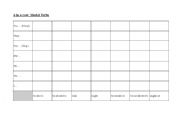 English Worksheet: 4 in a Row - Modal Verbs