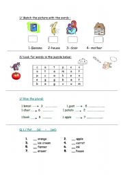 English Worksheet: New quiz 