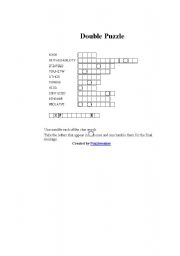 English worksheet: Jumbled Letters