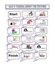 Verbs Speaking Activity 