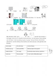 English worksheet: instructions related verbs