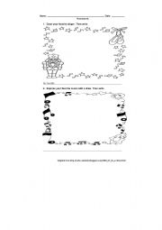 English worksheet: MUSIC FUN