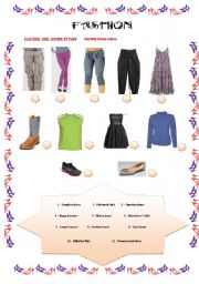 Clothes styles - ESL worksheet by agathachristiefan