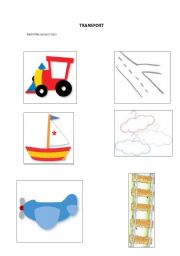 English worksheet: Transport 