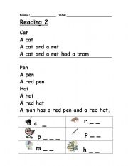 Phonics reading 2