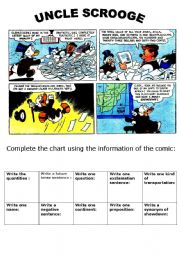 English Worksheet: A GREAT COMIC