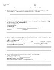 English Worksheet: Scaffolded Persuasive Essay Introduction Paragraph