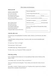 English Worksheet: Ethnic jokes and stereotype