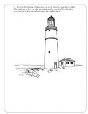 English worksheet: The Lighthouse