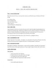 English Worksheet: CAE- Speaking exam: tips and useful phrases
